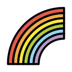 Rainbow SVG Icon